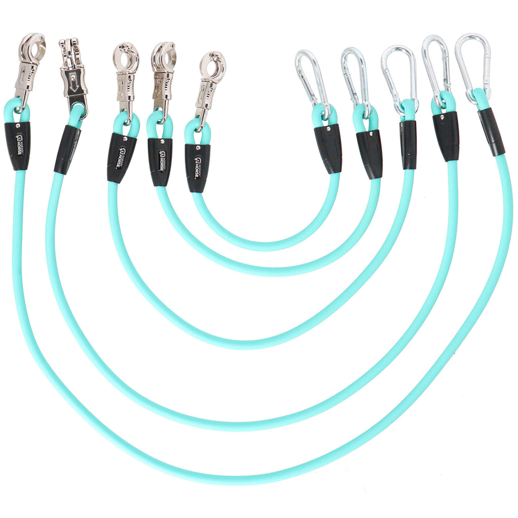 Agradi Horse Vastzetlijn Silicone Aqua