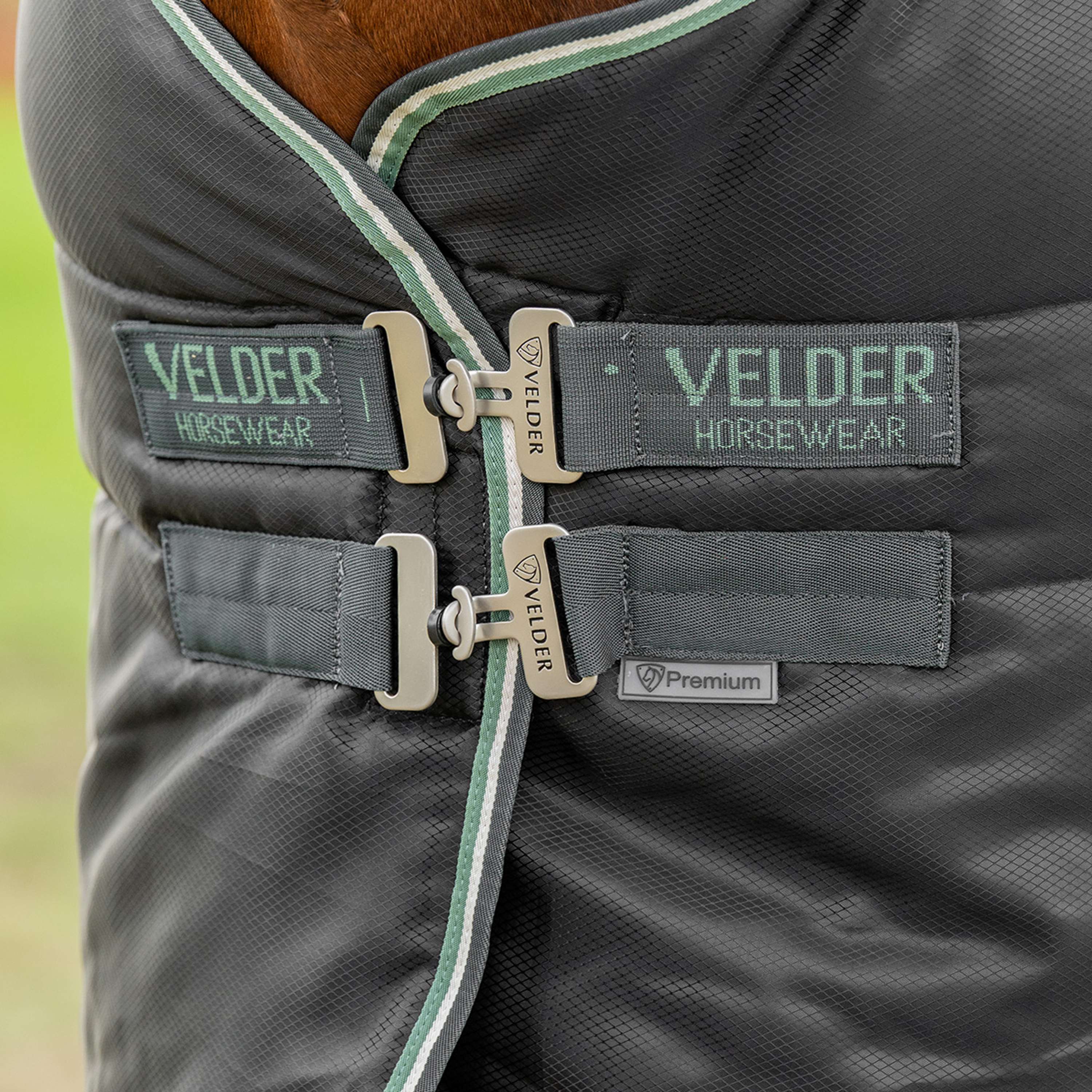 Velder Horsewear Premium Staldeken 210D Diamond Ripstop 100g Night Forest