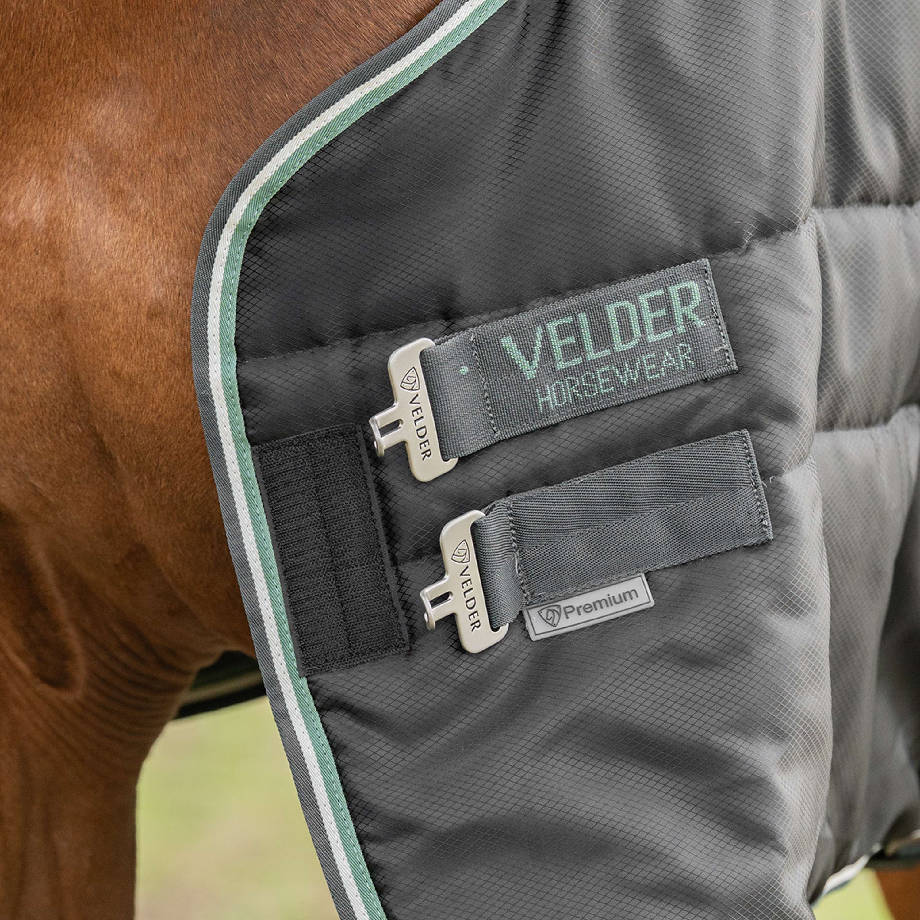 Velder Horsewear Premium Staldeken 210D Diamond Ripstop 100g Night Forest