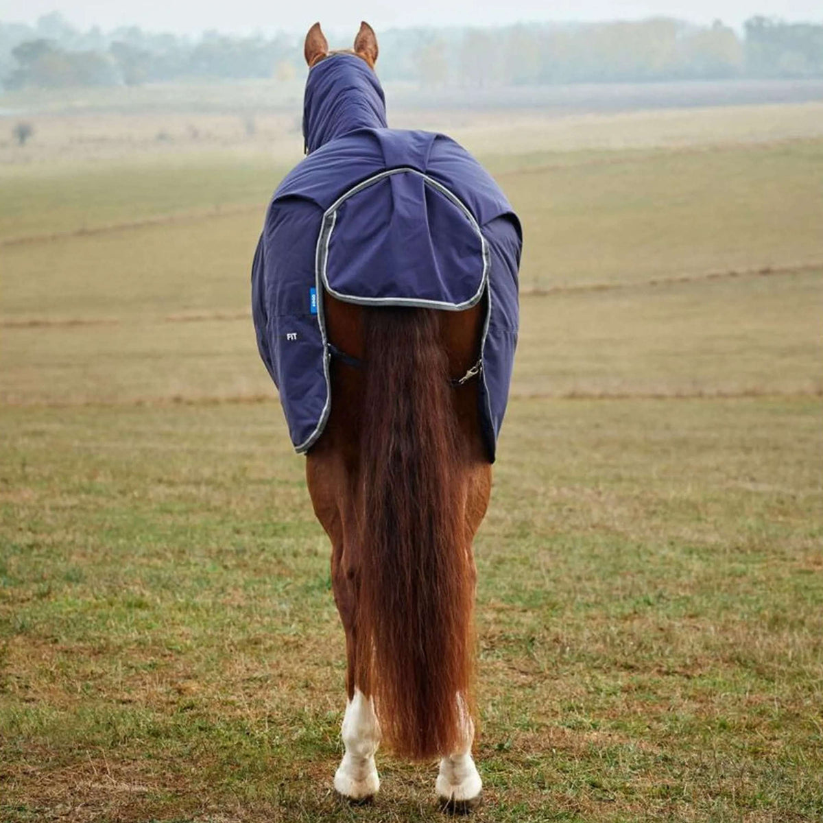 WeatherBeeta ComFiTec Tyro Turnout Combo Neck 360g Navy/Charcoal