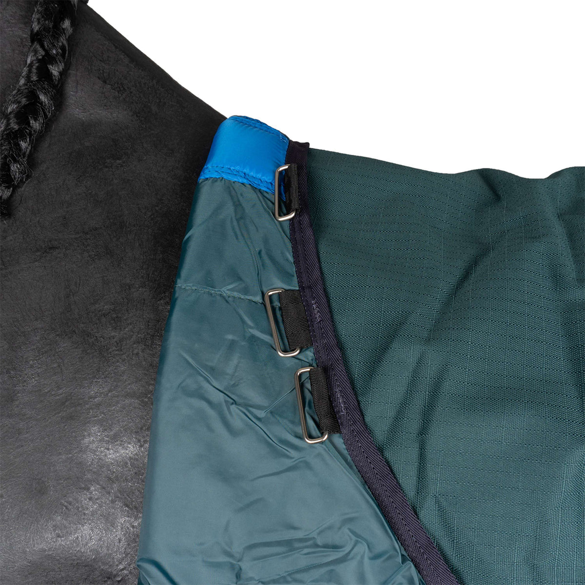 WeatherBeeta ComFiTec Plus Dynamic Turnout Detach-A-Neck 100g Forest Green/Navy