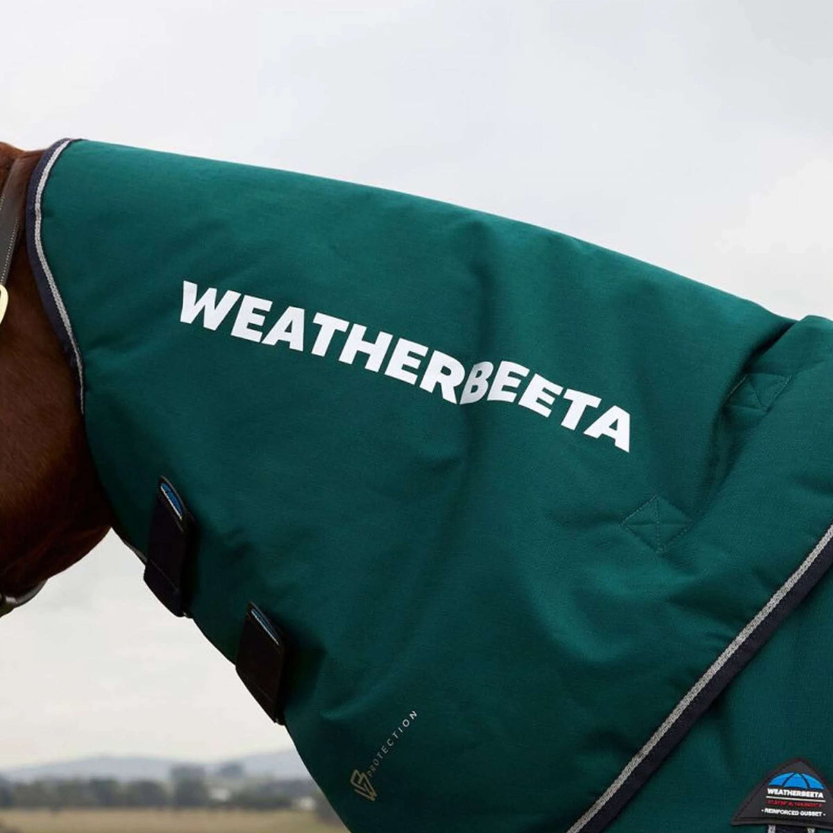 WeatherBeeta ComFiTec Plus Dynamic Turnout Detach-A-Neck 100g Forest Green/Navy