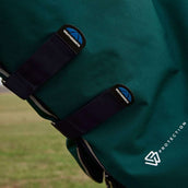 WeatherBeeta ComFiTec Plus Dynamic Turnout Detach-A-Neck 100g Forest Green/Navy