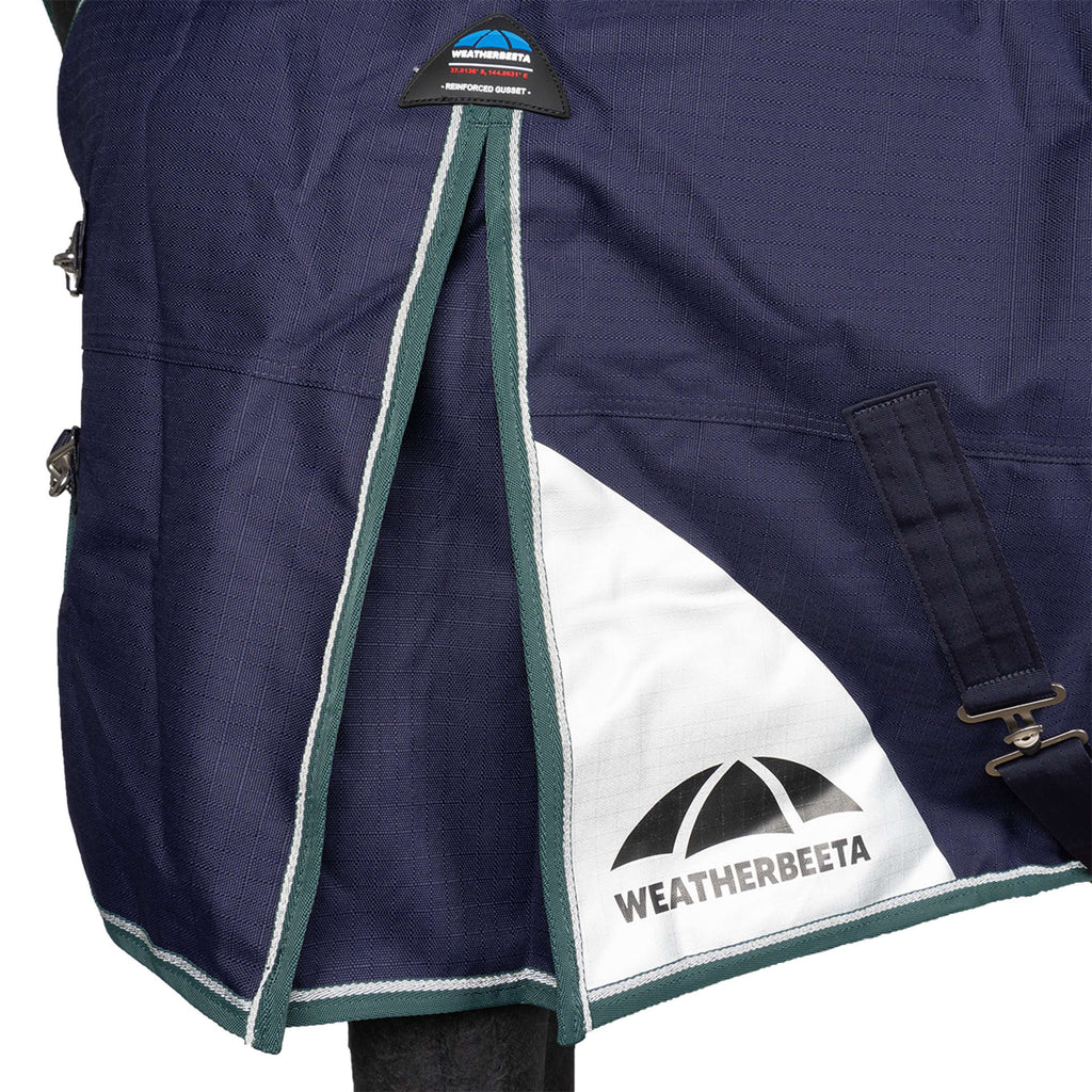 WeatherBeeta ComFiTec Plus Dynamic Turnout Detach-A-Neck 0g Navy/Forest Green