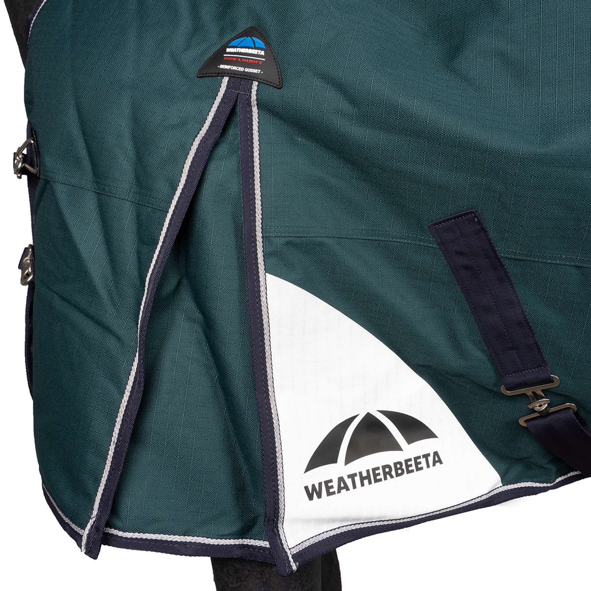 WeatherBeeta ComFiTec Plus Dynamic Turnout High Neck 100g Forest Green/Navy