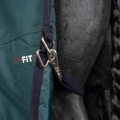 WeatherBeeta ComFiTec Plus Dynamic Turnout High Neck 100g Forest Green/Navy