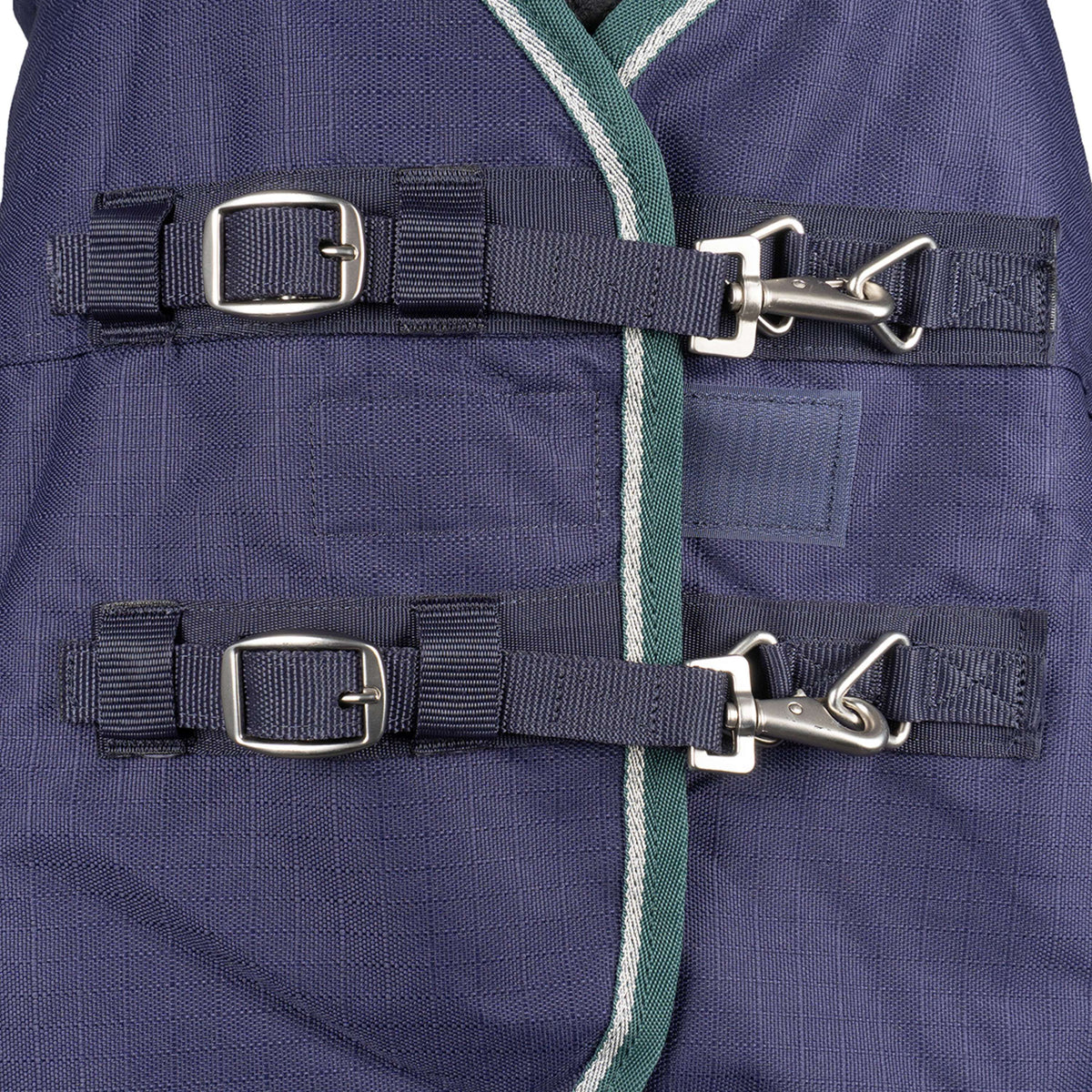 WeatherBeeta ComFiTec Plus Dynamic Turnout High Neck 100g Navy/Forest Green