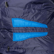 WeatherBeeta ComFiTec Plus Dynamic Turnout High Neck 100g Navy/Forest Green