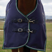 WeatherBeeta ComFiTec Plus Dynamic Turnout High Neck 100g Navy/Forest Green