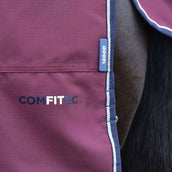 WeatherBeeta ComFiTec Essential Turnout Detach-A-Neck 50g Burgundy/Navy