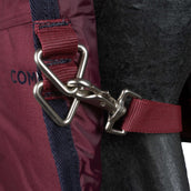 WeatherBeeta ComFiTec Essential Turnout Combo 50g Burgundy/Navy
