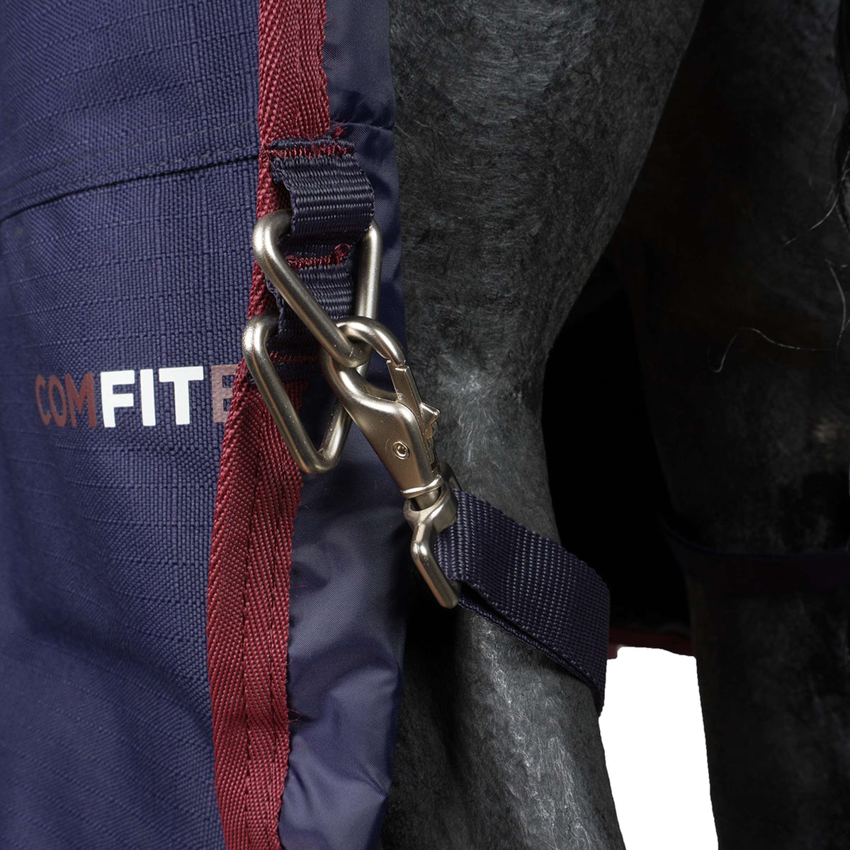 WeatherBeeta ComFiTec Essential Turnout Combo 50g Navy/Burgundy