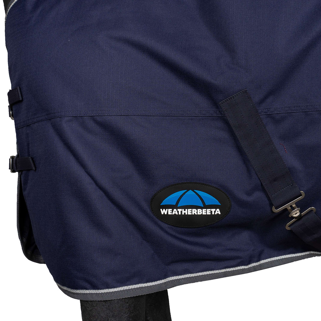 WeatherBeeta ComFiTec Tyro Turnout Standard Neck 220g Navy/Charcoal