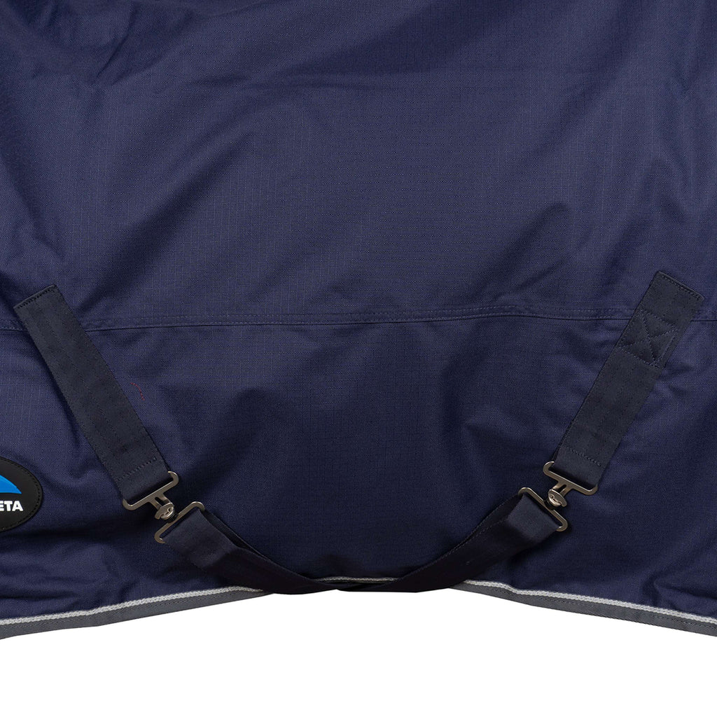 WeatherBeeta ComFiTec Tyro Turnout Standard Neck 220g Navy/Charcoal