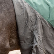 Agradi Horse Outdoordeken 1200D 50gr Reflecterende Bies Groen