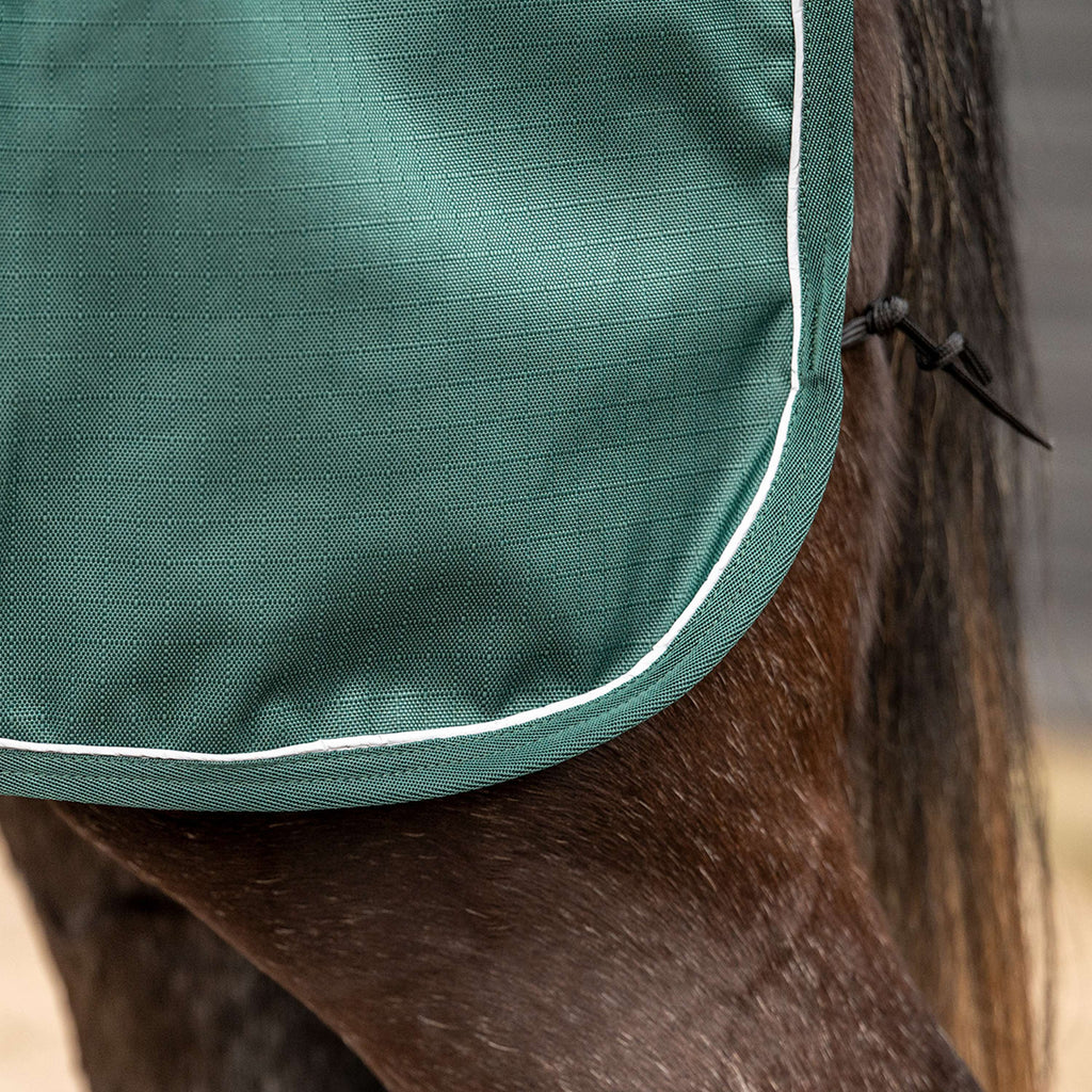 Agradi Horse Uitrijdeken 1200D Reflecterende Bies Groen