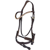 Kavalkade Hoofdstel Caliano Cerra Bruin/Brass