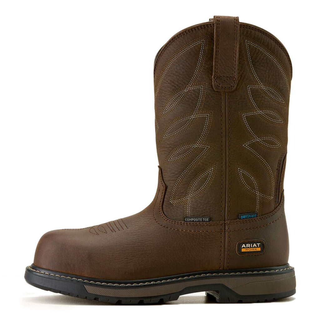 Ariat Westernlaarzen Riverter Pull-On H20 Dames Donkerbruin