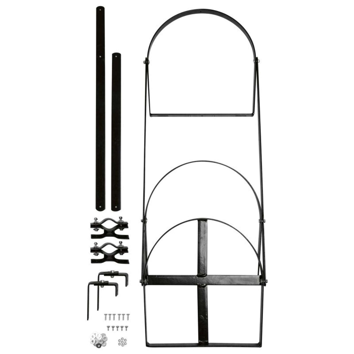 Waldhausen Voerbakhouder voor 2L Bakken Zwart