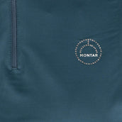 Montar Trainingsshirt MoBlair Dark Slate
