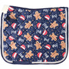 HKM Zadeldekje X-Mas Dressuur Donkerblauw
