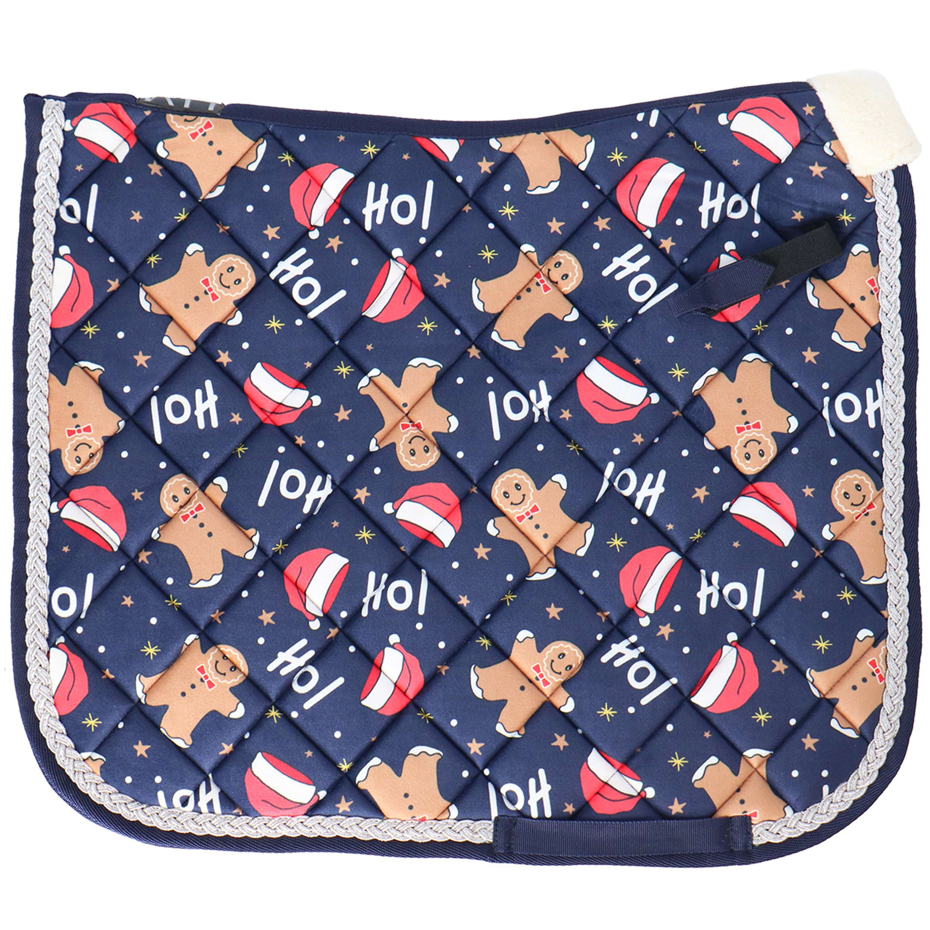HKM Zadeldekje X-Mas Dressuur Donkerblauw