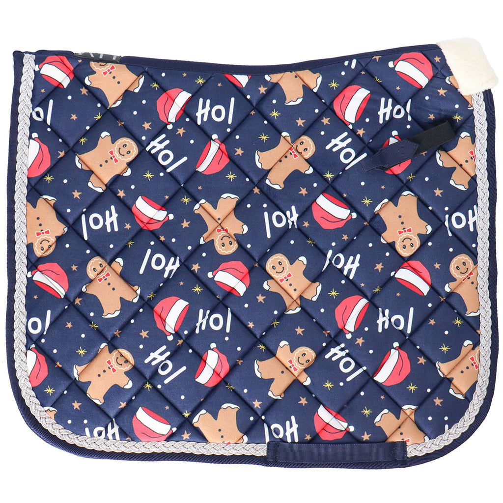 HKM Zadeldekje X-Mas Dressuur Donkerblauw