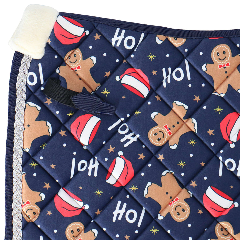 HKM Zadeldekje X-Mas Dressuur Donkerblauw