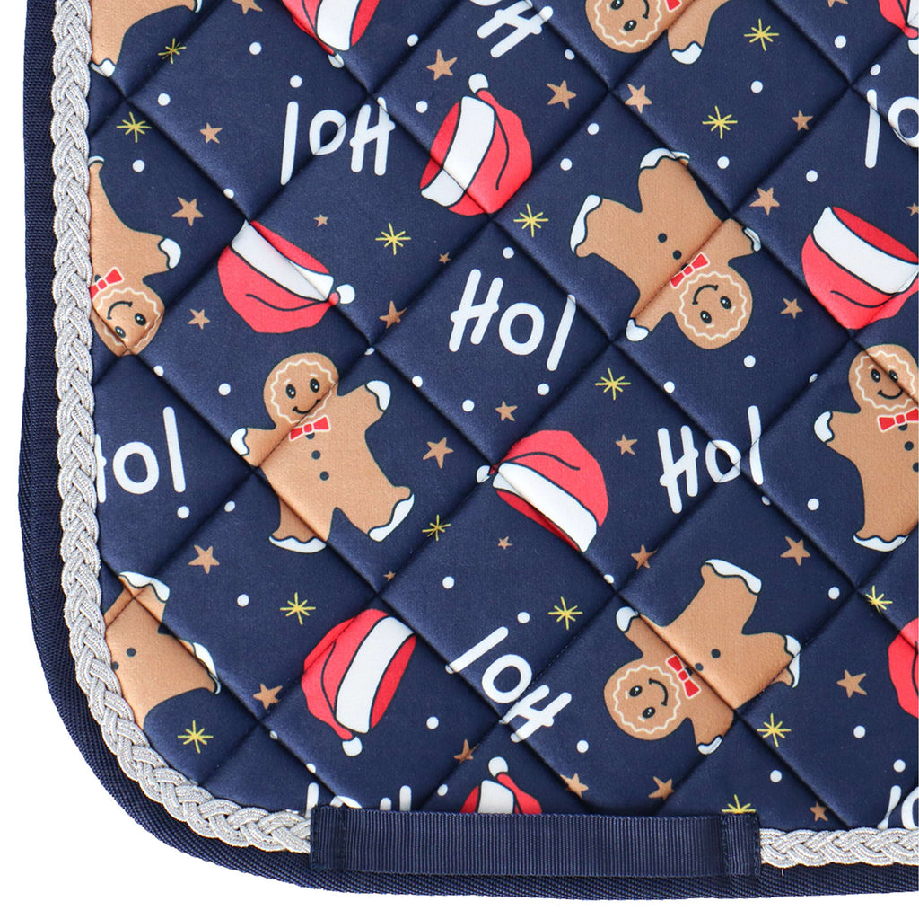 HKM Zadeldekje X-Mas Dressuur Donkerblauw