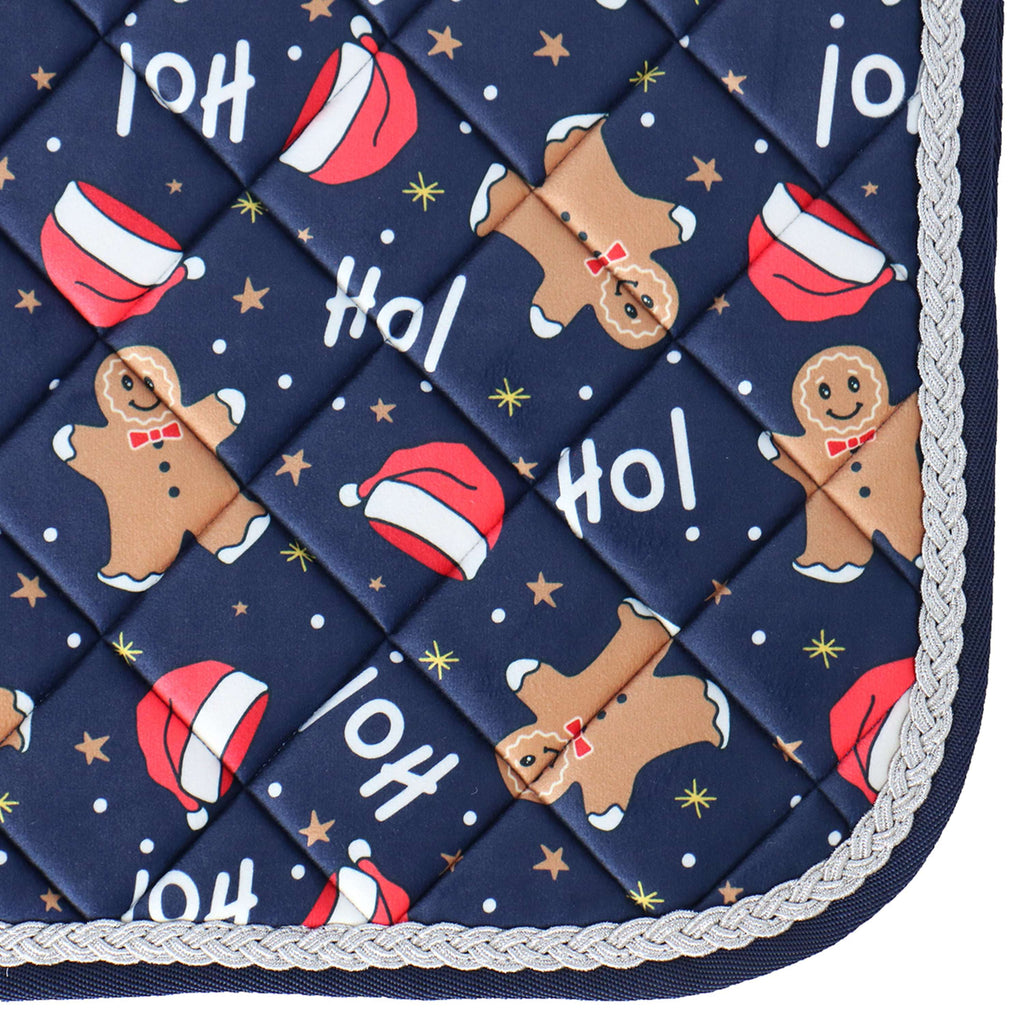 HKM Zadeldekje X-Mas Dressuur Donkerblauw