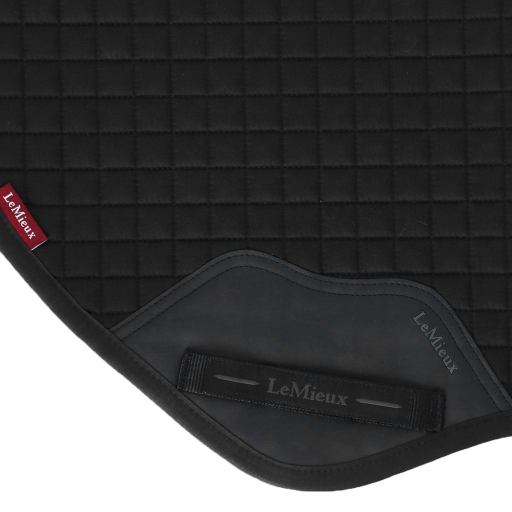 LeMieux Zadeldekje Cotton Square Close Contact Zwart