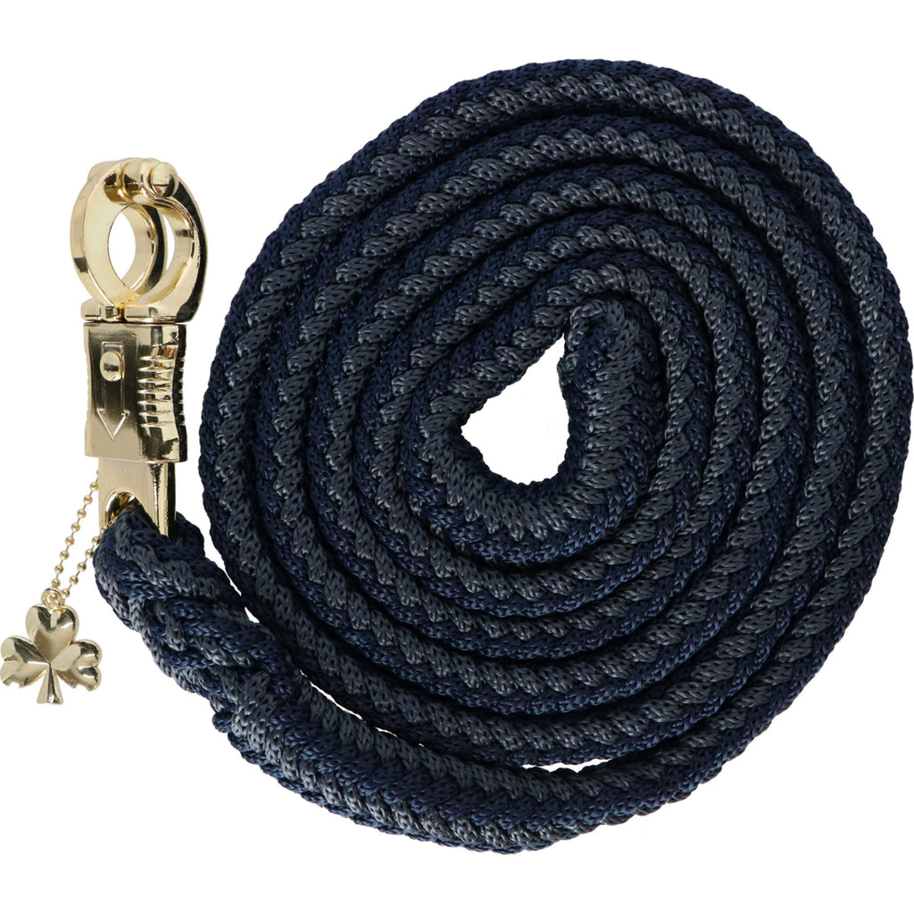 Bucas Halstertouw Show-Line Comfort met Paniekhaak Navy/Grijs