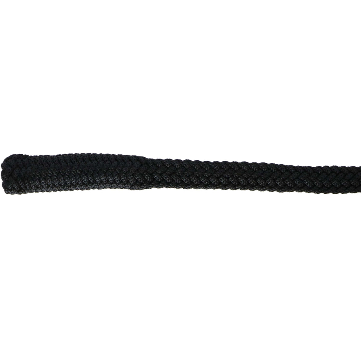 Bucas Halstertouw Comfort met Paniekhaak Zwart/Zwart