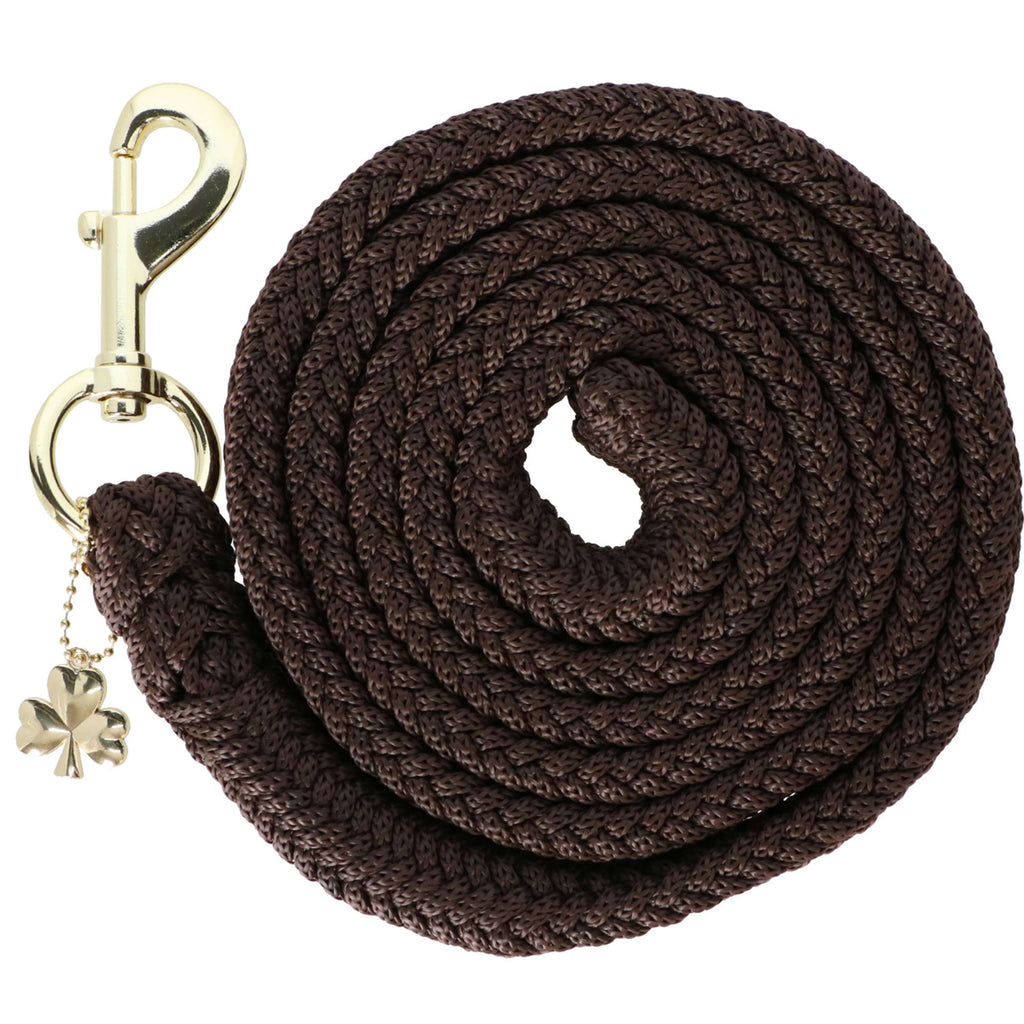 Bucas Halstertouw Comfort met Musketonhaak Bruin/Bruin