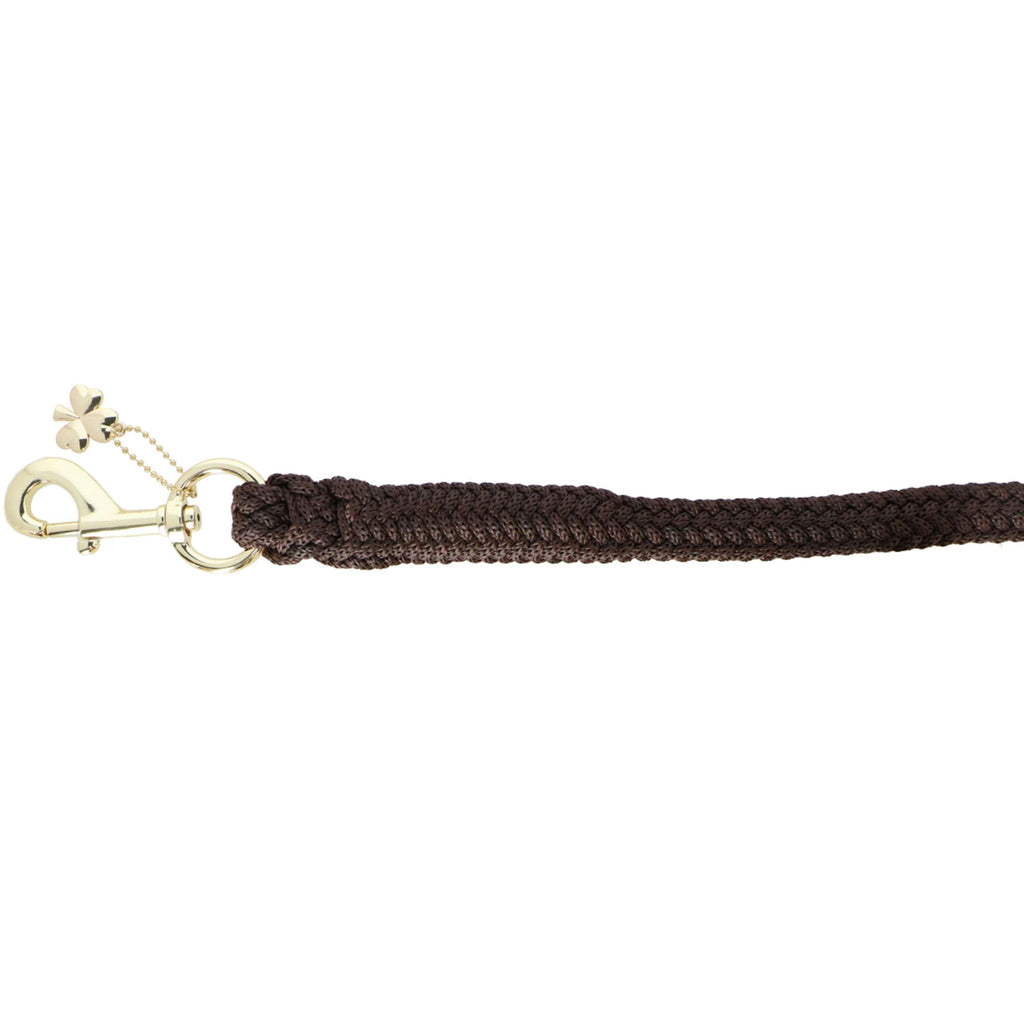 Bucas Halstertouw Comfort met Musketonhaak Bruin/Bruin