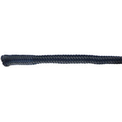 Bucas Halstertouw Show-Line met Musketonhaak Navy/Grijs