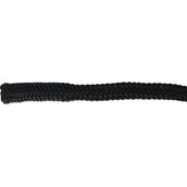 Bucas Halstertouw Comfort met Musketonhaak Zwart/Zwart