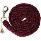 Bucas Halstertouw Show-Line met Musketonhaak Burgundy