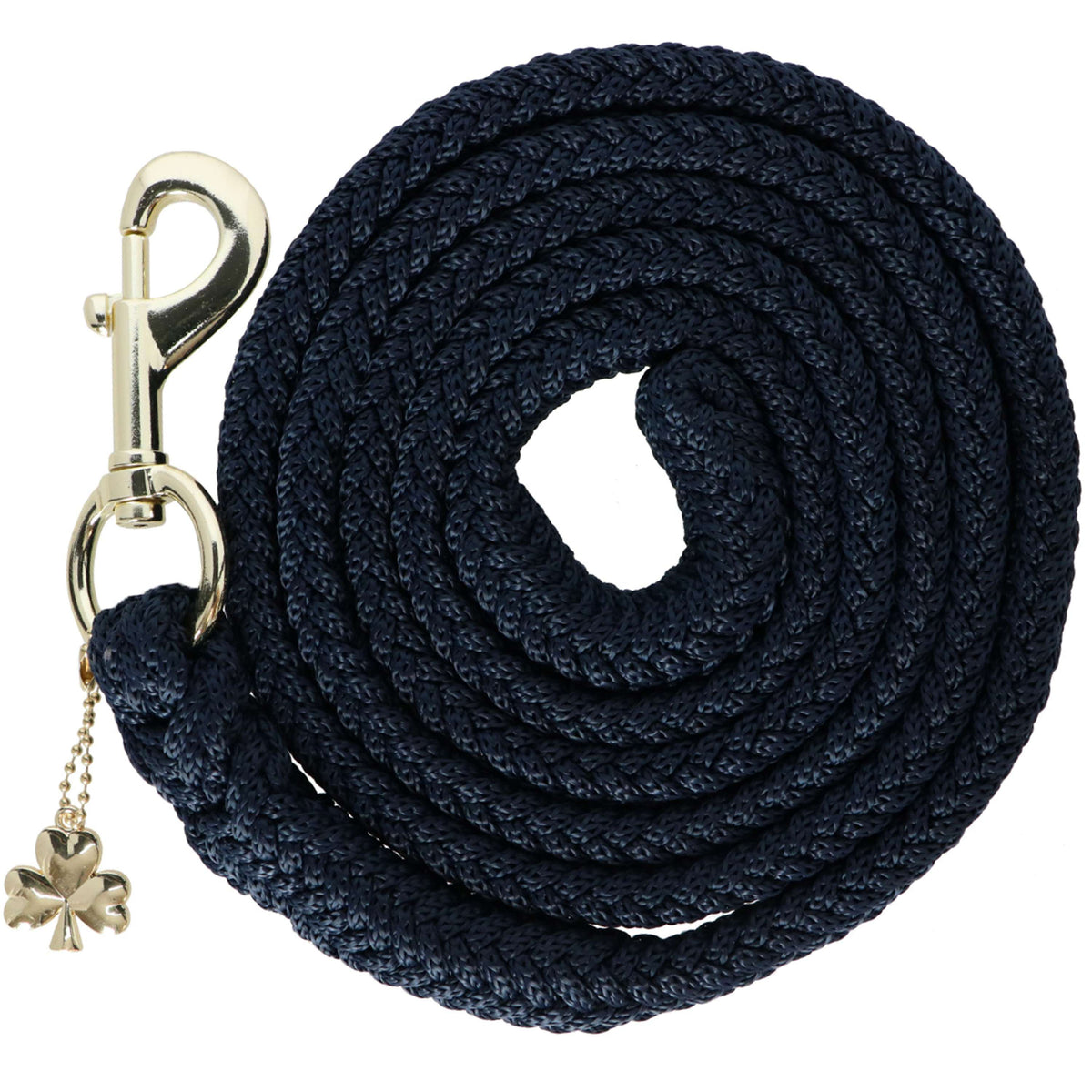 Bucas Halstertouw Comfort met Musketonhaak Navy/Navy