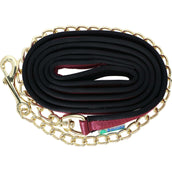 Bucas Hengstenketting Show-Line  Burgundy/Zwart