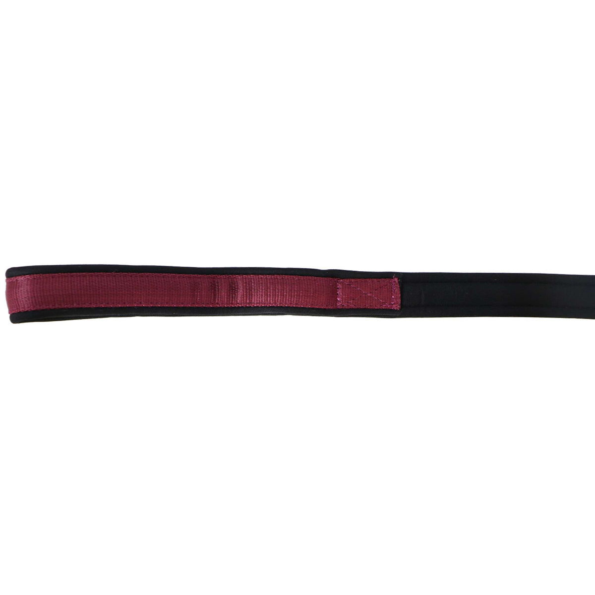 Bucas Hengstenketting Show-Line  Burgundy/Zwart