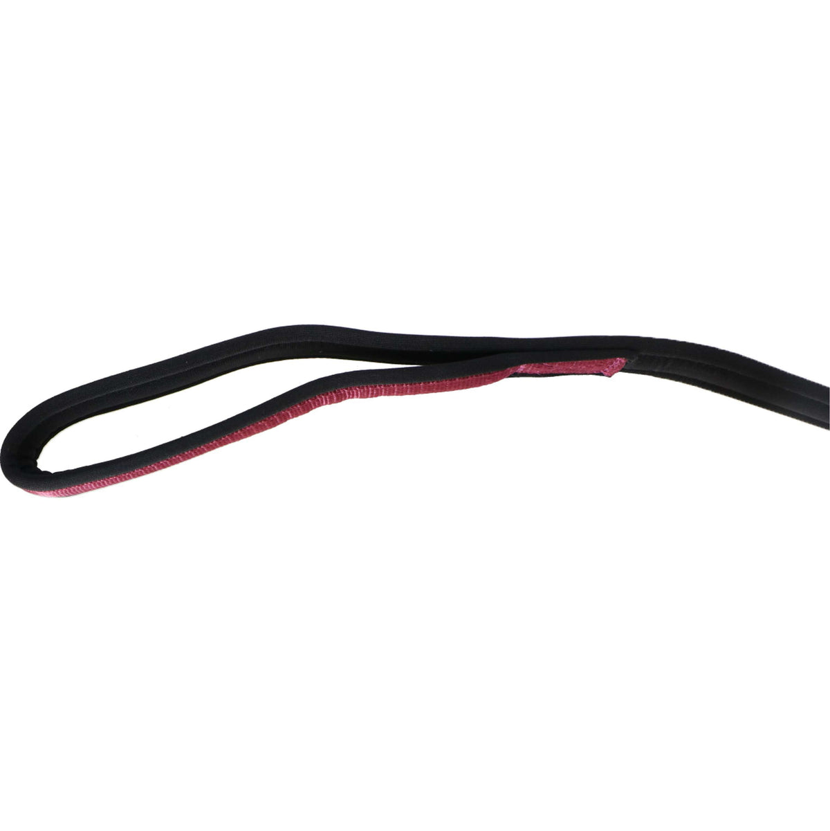Bucas Hengstenketting Show-Line  Burgundy/Zwart