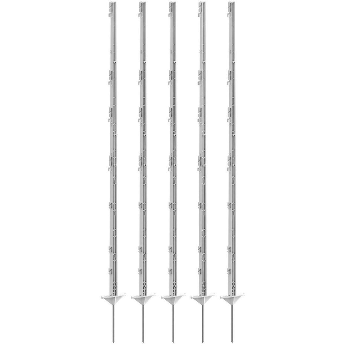 Ako Weidepaal Classic Dubbel 156cm 5 Stuks Wit