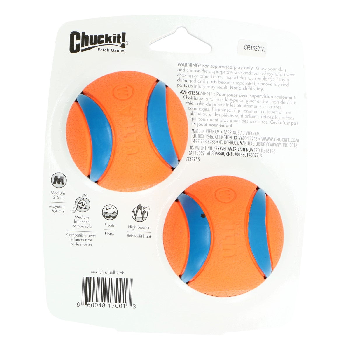 Chuckit Ultra Ball 2-Pack