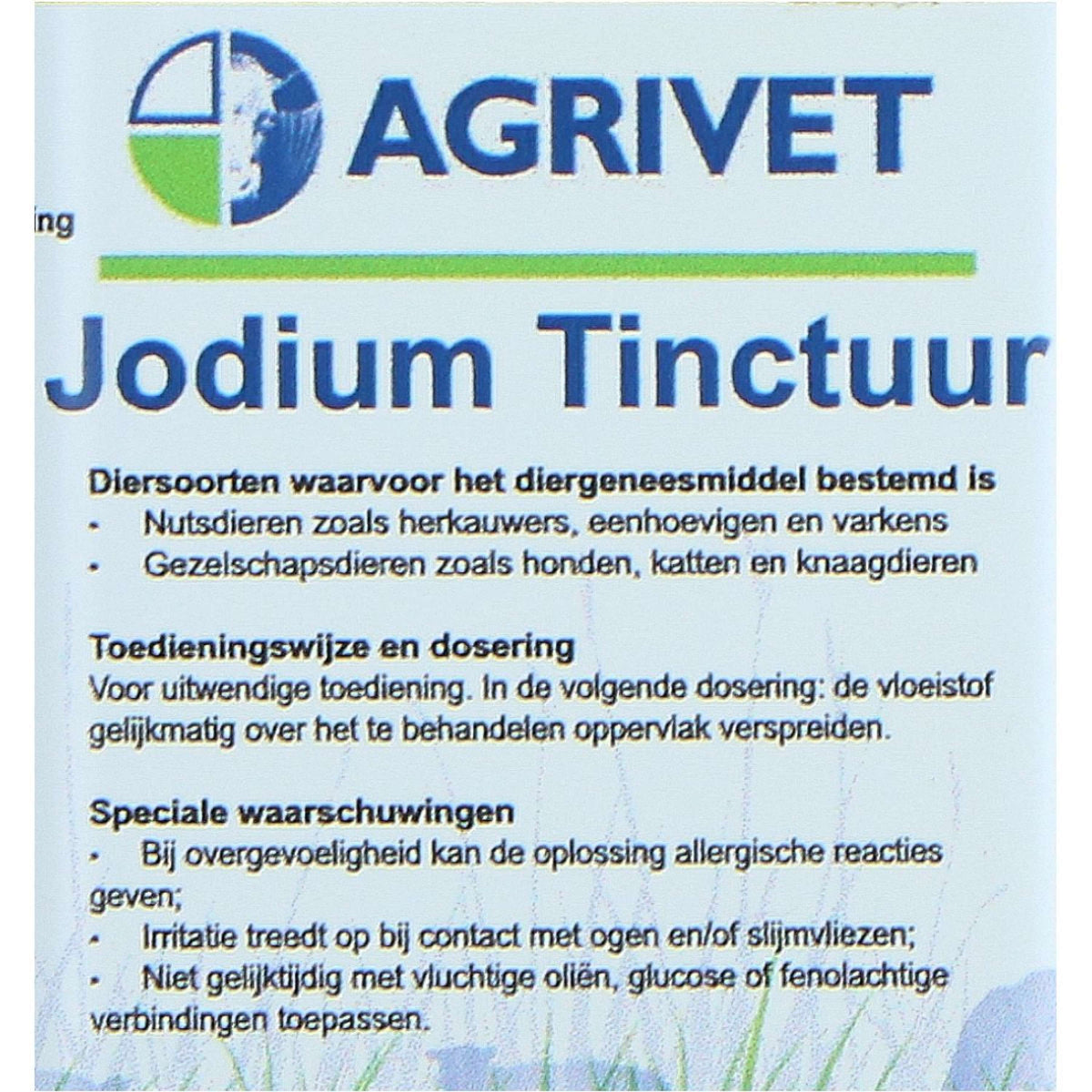 Agrivet Jodium tinctuur