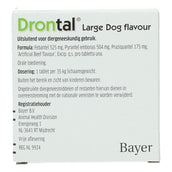 Drontal Dog Tasty Ontwormingstablet Grote Hond