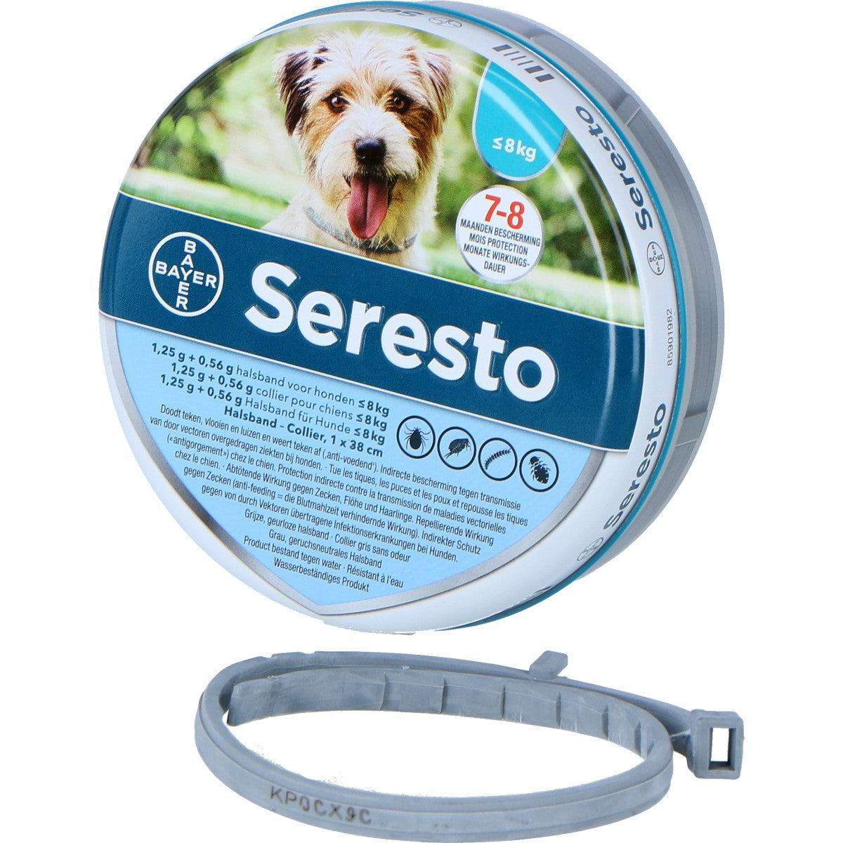 Seresto Teken en Vlooien Halsband Kleine Hond