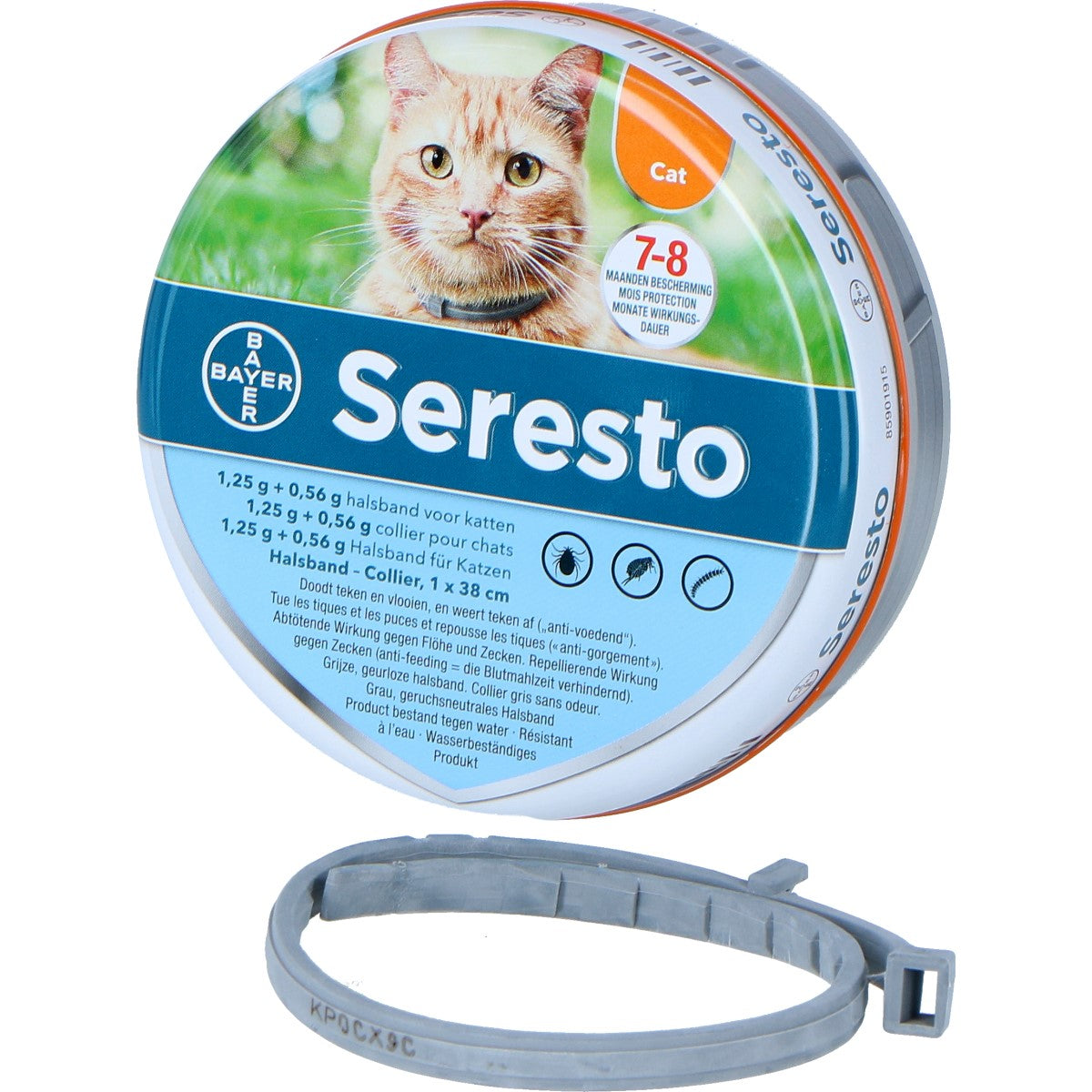 Seresto Teken en Vlooien Halsband Kat