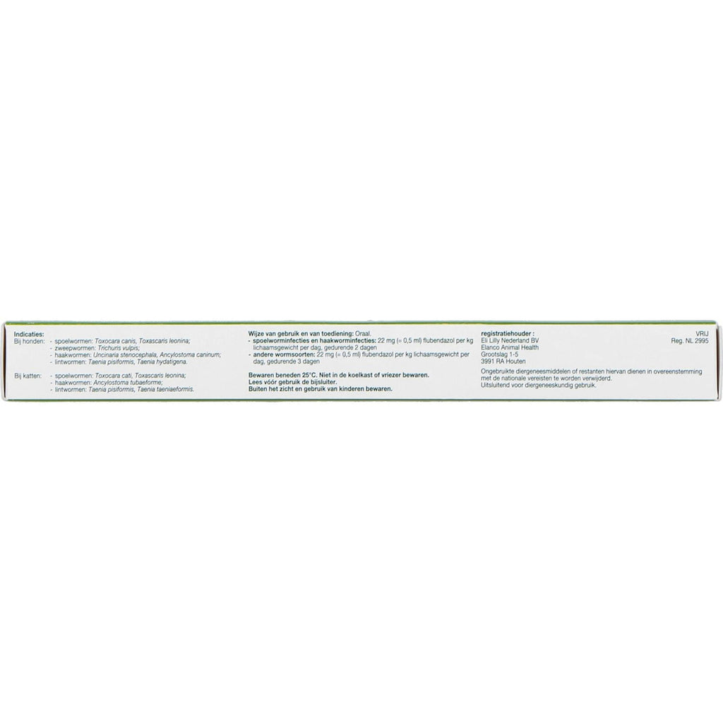 Flubenol KH Ontwormingspasta Injector Hond/Kat