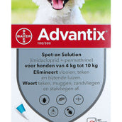 Advantix 100/500 Spot-On Hond 4-10kg